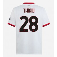 Camiseta AC Milan Malick Thiaw #28 Visitante Equipación 2024-25 manga corta